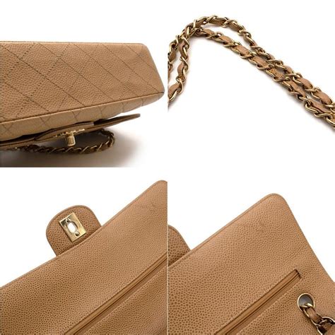 chanel caramel flap